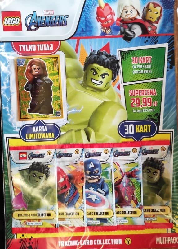 Lego Marvel Avengers Multipack Poser Samlerkort