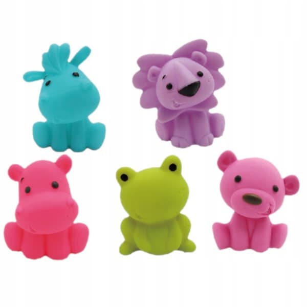 Gummi legetøj badelegetøj pibelyd ZOO 19