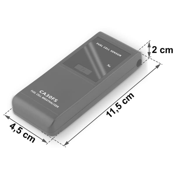 CA 30FS elektrokemisk alkomätare + munstycken