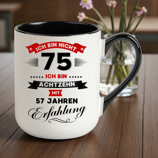 Rolig muggpresent till en 75-årsdag
