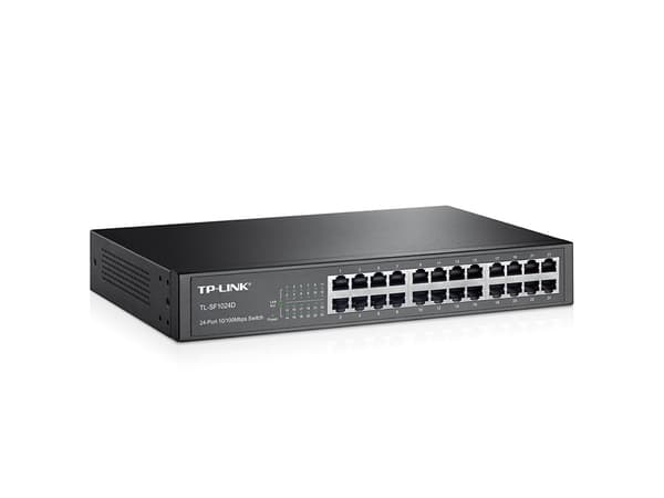 TP-Link TL-SF1024D 24x10/100 ikke-administreret switch