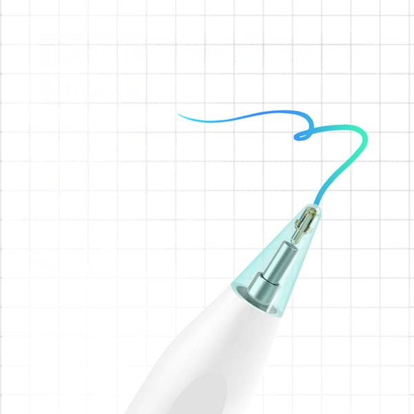 WRA-08 stylus för Apple iPad 2018-2025 USB-C - vit