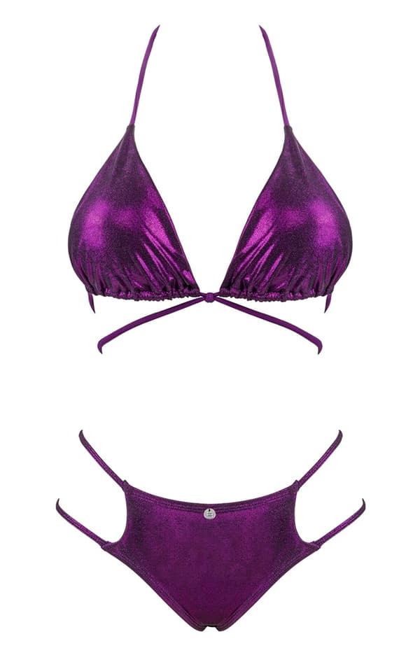Obsessive Sexy Balitta Bikini I Glitrende Lilla S