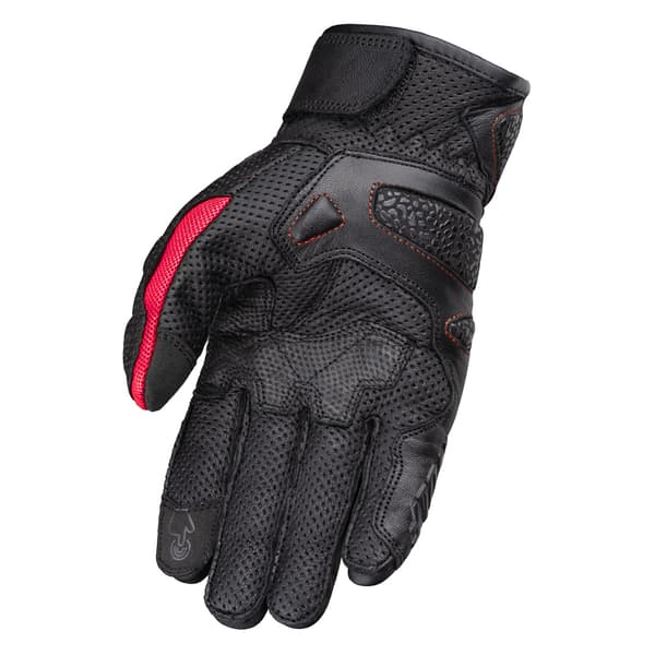 WOLF LÄDERHANDSKAR TW67 GOKU AIR RÖDA 2XL