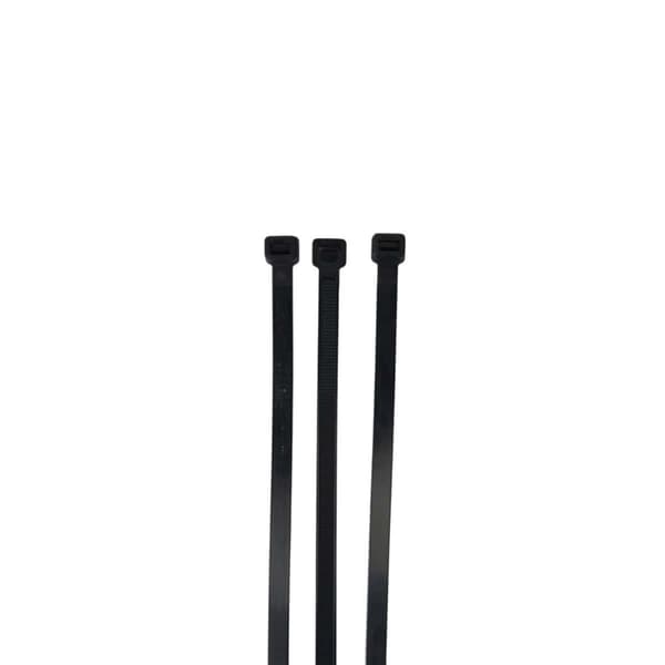 UV kabelbinderbånd 7,6x200mm - 100 stk sort