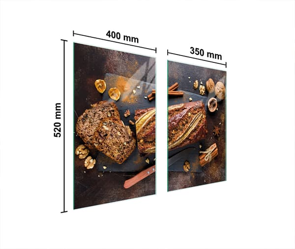 GLASSKYDDSPLATTA FÖR SPIS 75x52 BRÖD