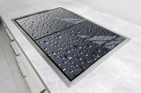 GLASBESKYTTELSESPLADE TIL KØKKEN 2x35x52 DROPS