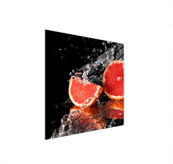 GLASSKYDDSPLÅT FÖR SPIS 50x52 GRAPEFRUKT