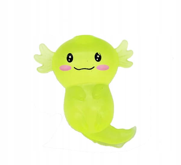 SENSORISK AXOLOTL antistressleksak