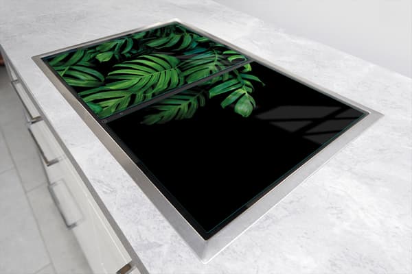 GLASBESKYTTELSESPLADE 75x52 MONSTERA