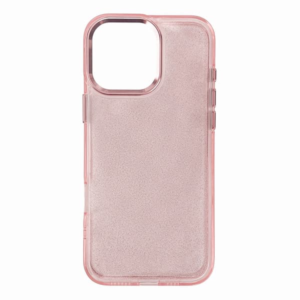 Samsung Galaxy S25 Edge Glitterskal - Rosa