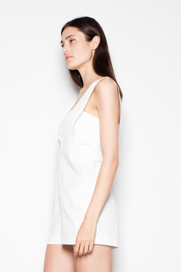 VT022 Ecru XL Jumpsuit