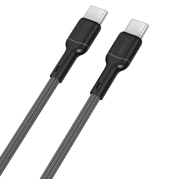 USB-C PD 240W 1,2m kabel - Sort