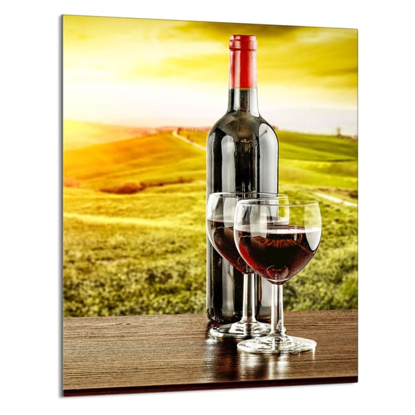 GLAS SKÄRBRÄDA 40x52 Vin