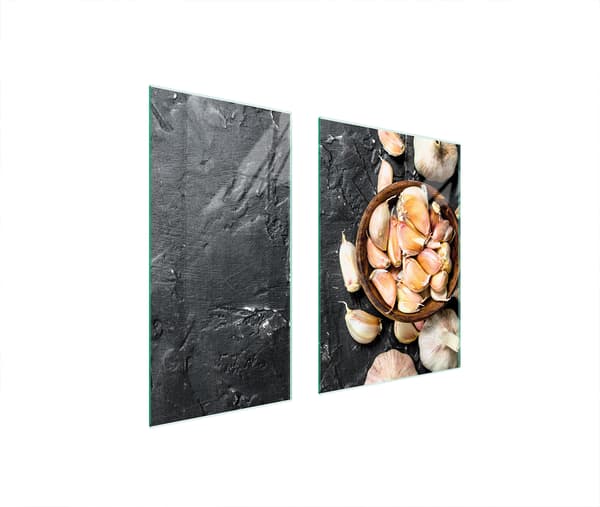 GLASSKYDDSPLÅT 75x52 VITLÖK