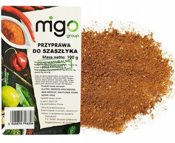 MIGOgroup Shashlikkrydda 100g