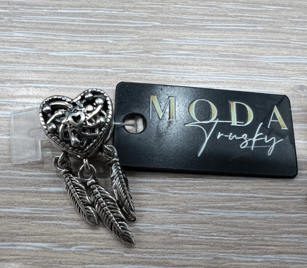 Charms til Pandora Drømmefanger Drømme Hjerter S925 MODA TRUSKY