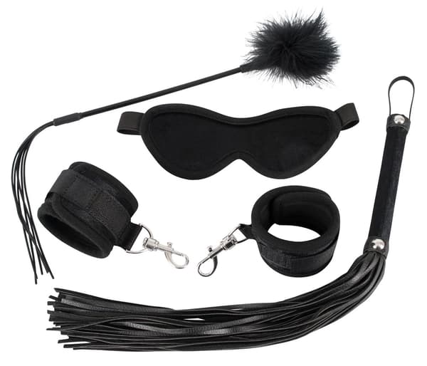 Bad Kitty 4-osainen BDSM-setti musta