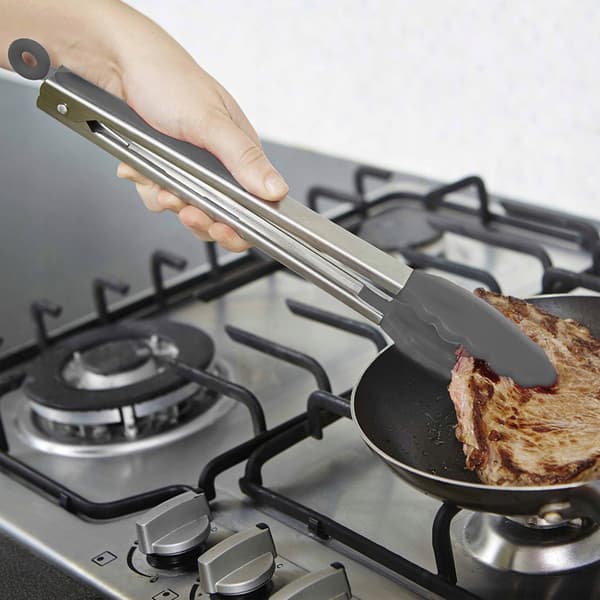 VERGIONIC silikone køkkentang 28,5 cm til stegning og grillning