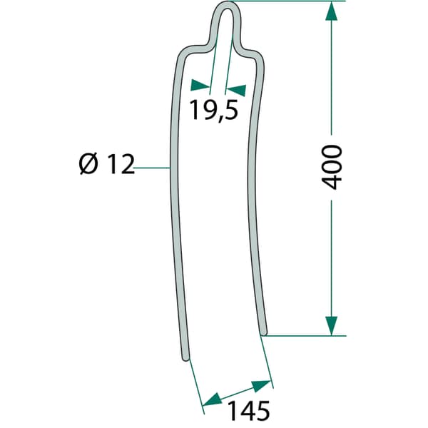 Horsch 23250303 såmaskinspinn