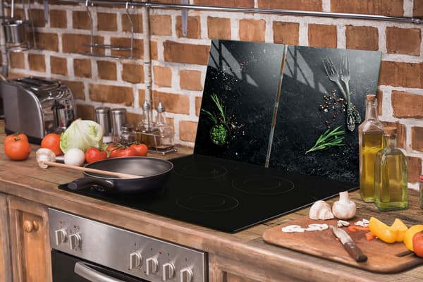 GLASBESKYTTELSESPLADE 75x52 KØKKEN