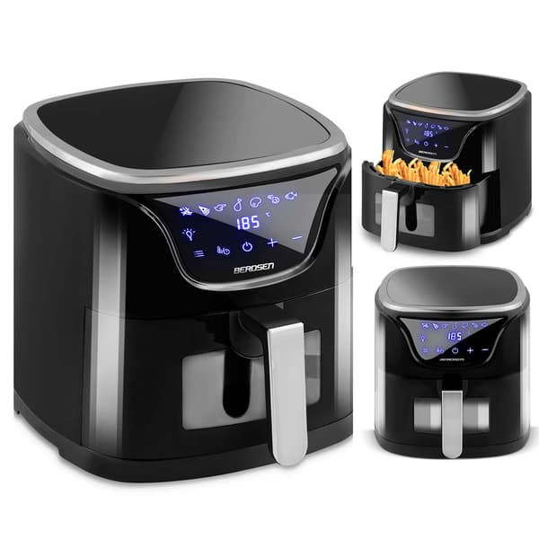 Airfryer 5l BD-652 sort og sølv