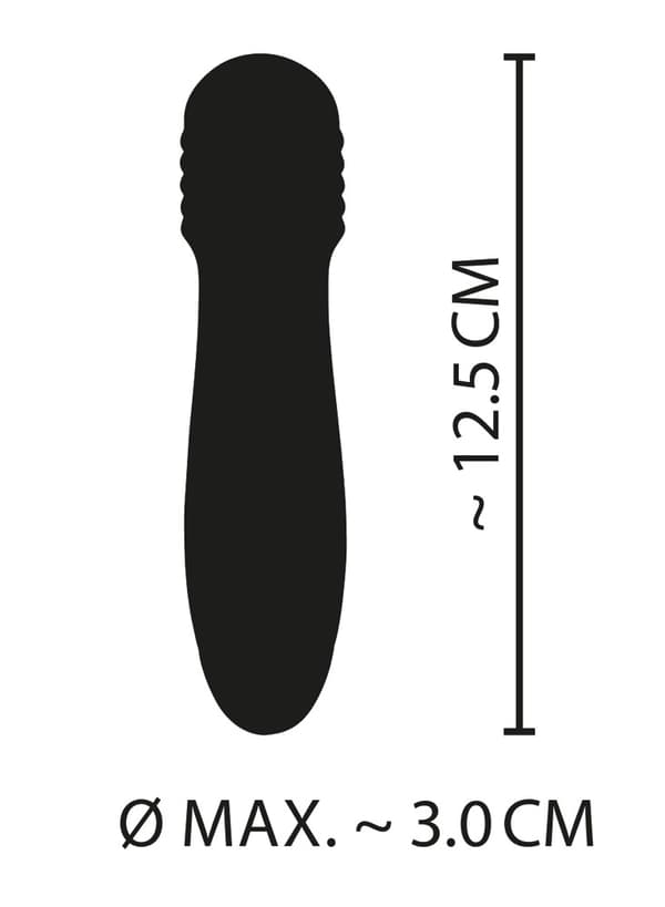 Cuties Grøn Mini Rillet Vibrator