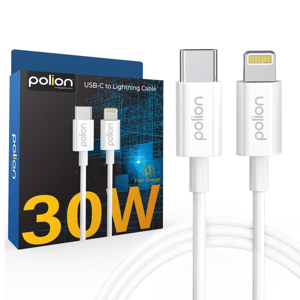 USB-C/Lightning-kabel 30W PD 1m
