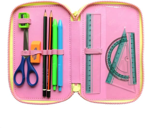 CoolPack GRANDIENT PEACH trippelvikbart pennfodral