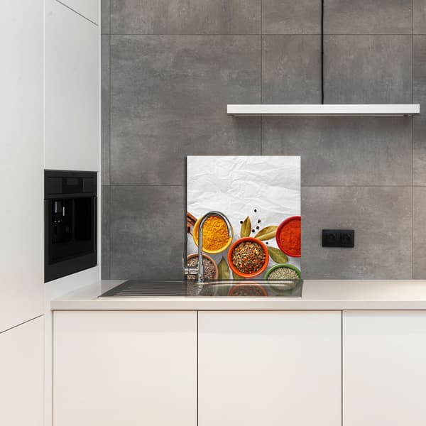 GLASPANEL FÖR KÖK 60x65 Kryddor