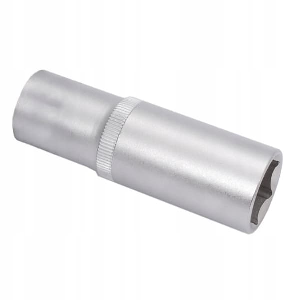 Topnøgle 19 mm 1/2" lang 6kt Cr.V