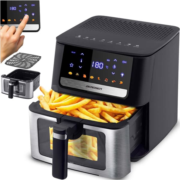 Airfryer 6,5l Berdsen 1700W BD-655 sort