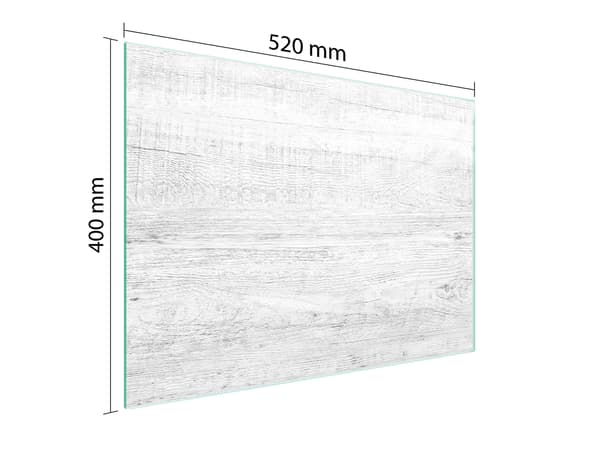 GLASSKÆREBRÆT 52x40 TRÆ