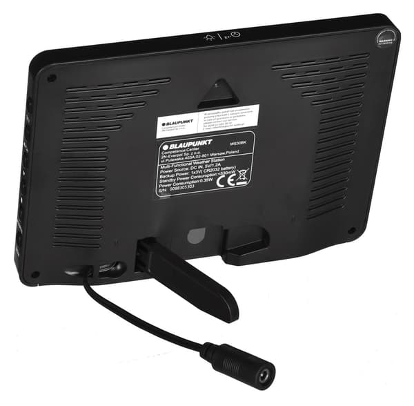 BLAUPUNKT väderstation med utomhussensor WS30BK
