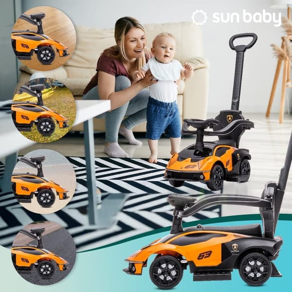 Työntöauto Lamborghini Essenza SCV12 oranssi
