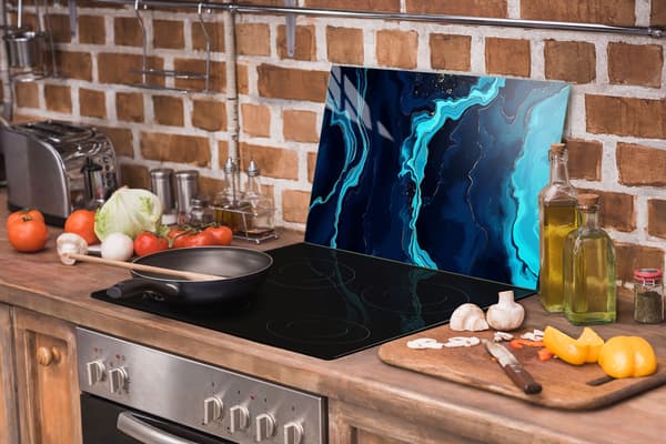 GLASSKÆREBRÆT 52x30 MARMOR