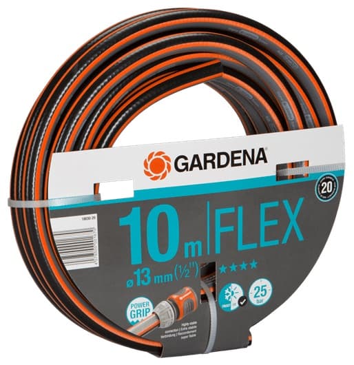 Trädgårdsslang 10m Comfort FLEX diameter 13mm 1/2" GARDENA