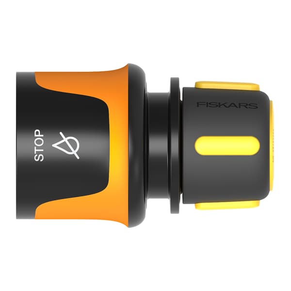 Fiskars Quick Connect puutarhaletkun kasteluliitin tulpalla 9mm 3/8"