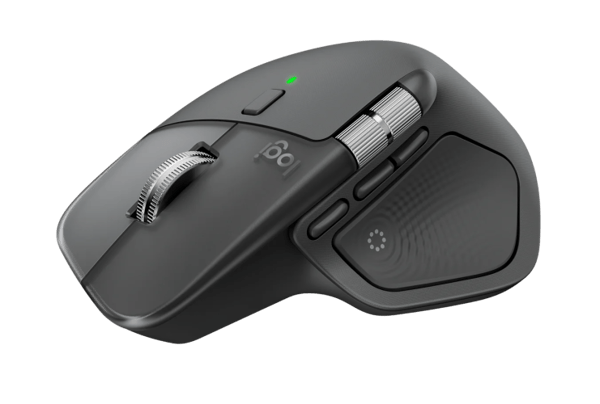 Logitech MX Master 4 Langaton Hiiri RF Langaton + Bluetooth, 8000 DPI, Grafiitti