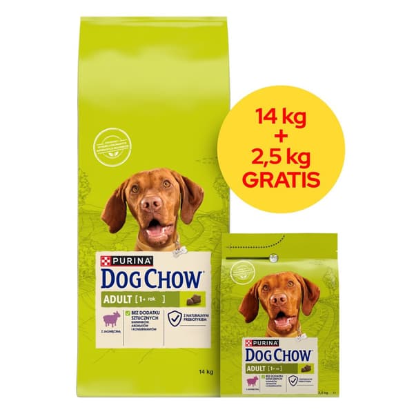 PURINA HUNDFODER VUXEN LAMM 14 2,5 kg