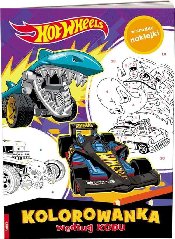 Hot Wheels. Farvelæg efter kode