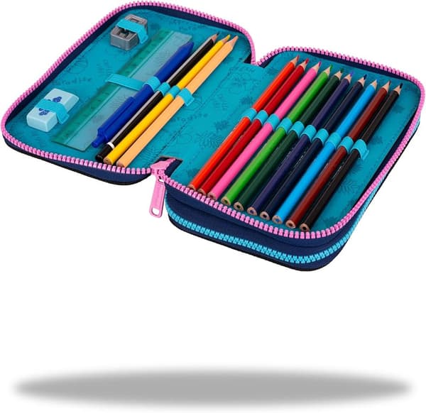 DUBBELT PENNFODRAL MED STITCH KYLPACKUTRUSTNING