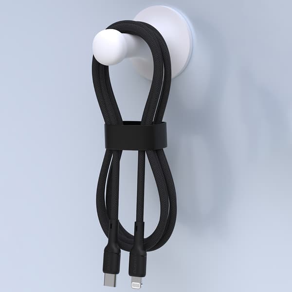 USB-C - iPhone Lightning 30W 1m Kaapeli - Musta