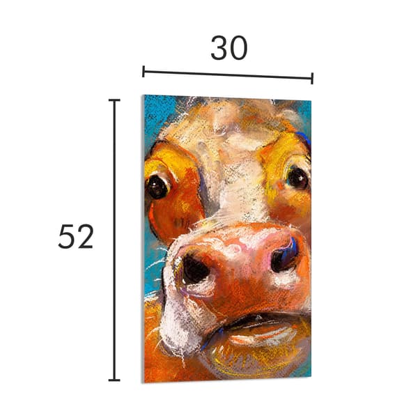 LASINEN LEIKKUULAUTA 30x52 Lehmä