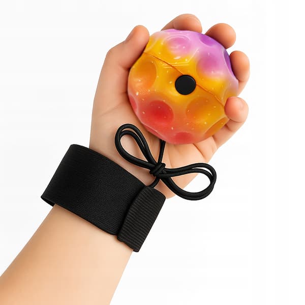 Galaxy Ball gummiband meteor rumøvningsmessingkugle