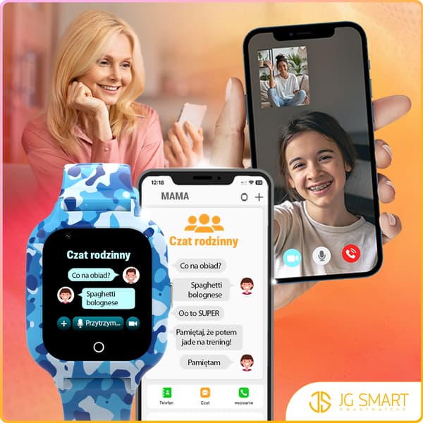 SMARTKLOCKA NEMO LTE - ROSA