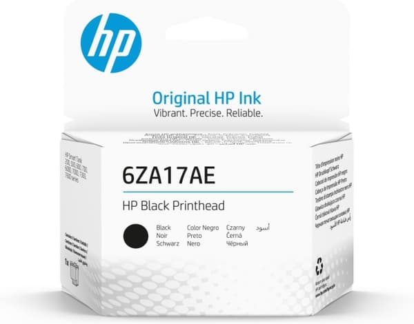 HP 6ZA17AE mustesuihkutulostuspää, musta