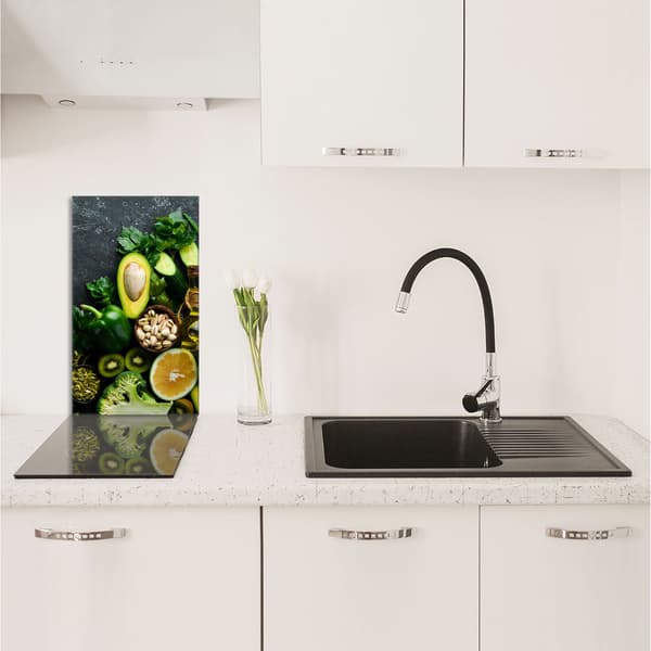GLAS SKÆREBRÆT 30x52 Avocado