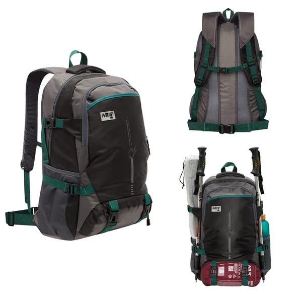 NC1736 BLACK RANGE 45L NILS CAMPING REJSERYGSÆK