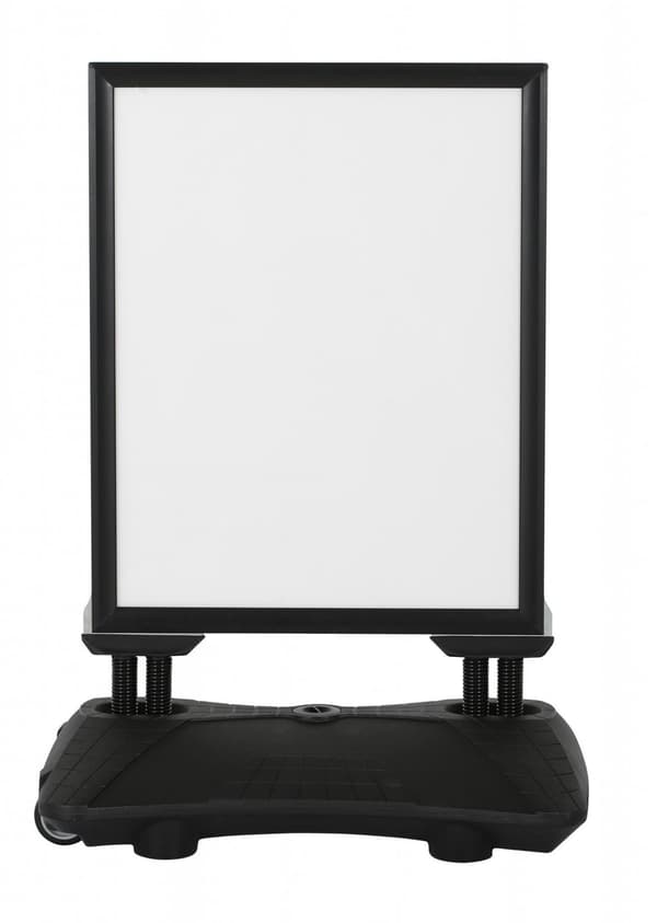 Wind Pro Lite A1 utomhusskylt svart